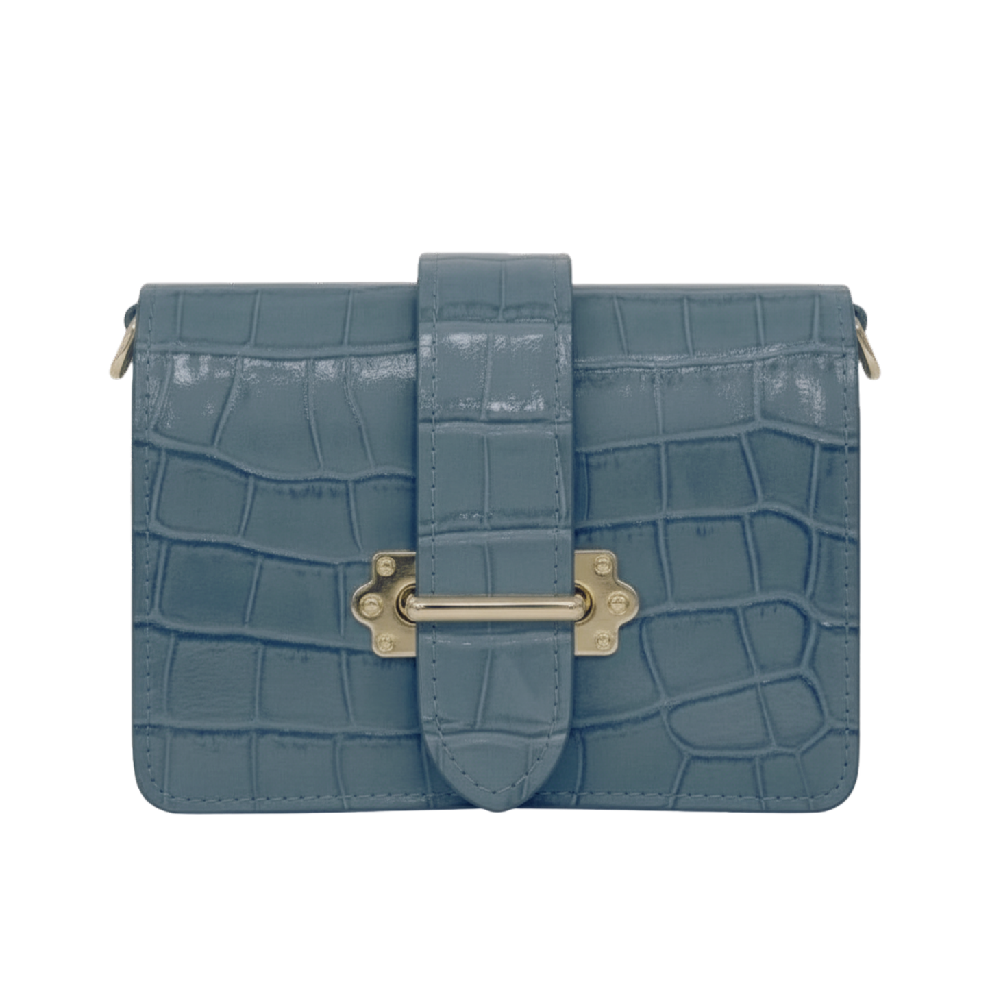 Borsa Marsupio in vera pelle Coco Made in Italy vista frontale - Carta da zucchero