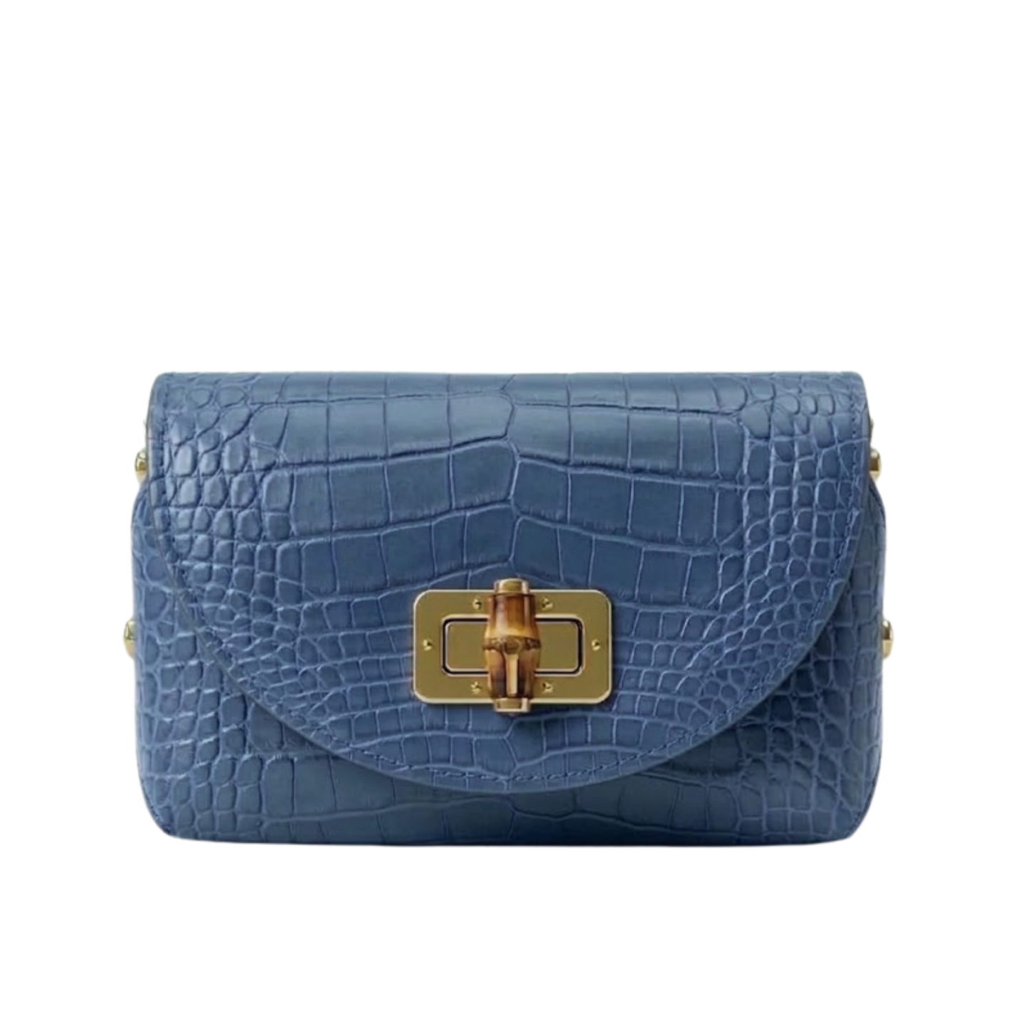 Borsa Fashion Week in pelle stampa cocco Made in Italy – vista frontale - Carta da zucchero