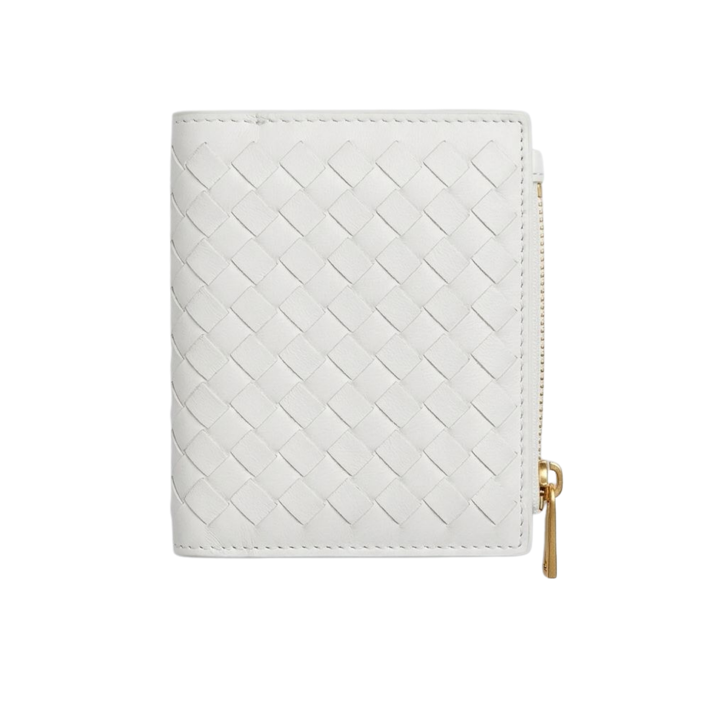 Portafoglio vera pelle made in italy Bianco